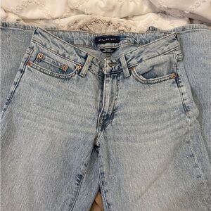 Aeropostale Light Blue High Rise Women Jeans
